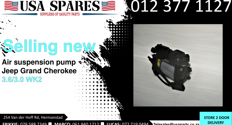 Jeep Grand Cherokee 3.0/3.6 WK2 2011-19 air suspension pumps