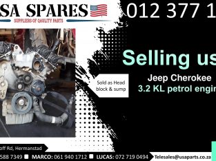 Jeep Cherokee 3.2 KL petrol 2013-21 used engines for sale