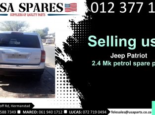 Jeep Patriot 2.4 4×4 MK 2007-17 used spare parts for sale