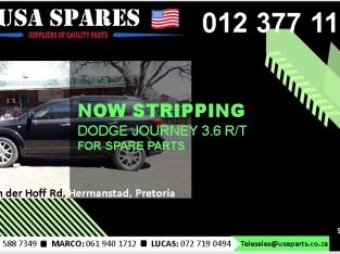 Dodge Journey 3.6 R/T 2007-19 stripping for used spares