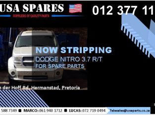 Dodge Nitro 3.7 SXT 2007-13 stripping for used spares