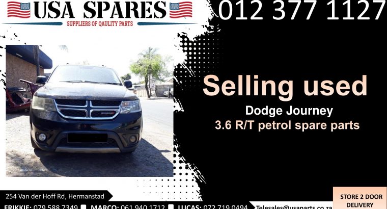 Dodge Journey 3.6 R/T 2007-19 used spare parts for sale