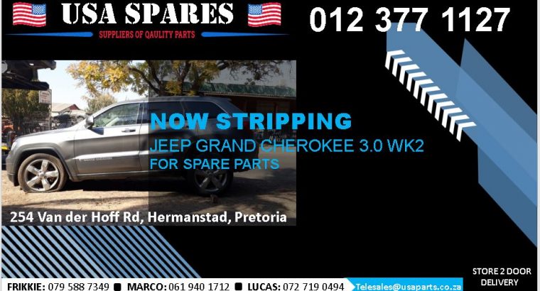 Jeep Grand Cherokee 3.0 WK2 2011-19 stripping for used spares