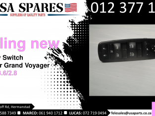 Chrysler Grand Voyager 3.8/2.8 2008-19 window switch for sale
