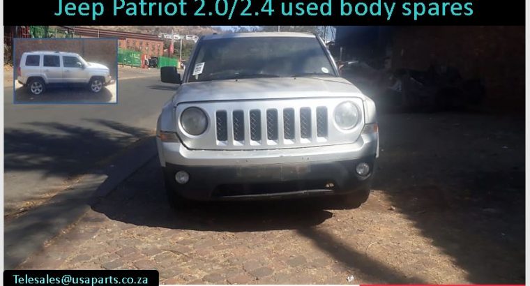 Jeep Patriot 2.0/2.4 2007-14 used body spare parts for sale