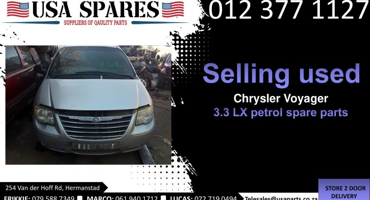 Chrysler Voyager 3.3 LX 2003-07 used spare parts for sale