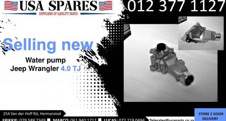 Jeep Grand Cherokee 4.0 WJ 1999-04 water pumps for sale
