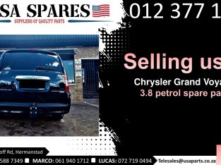 Chrysler Grand Voyager 3.8 2008-19 used spare parts for sale