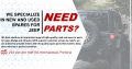 Various Jeep new and used spare parts for sale