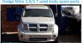Dodge Nitro 2.8/3.7 2007-15 used body spare parts for sale