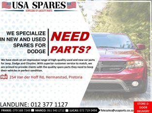 Various Dodge new and used spare parts for sale