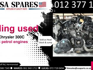 Chrysler 300C 3.6 2011-19 petrol used engines for sale