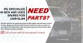 Various Chrysler new and used spare parts for sale