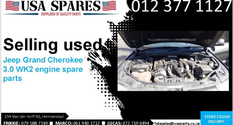 Jeep Grand Cherokee 3.0 WK2 2011-19 used engine spare parts