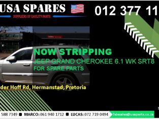 Jeep Grand Cherokee 6.1 WK 2005-10 stripping for used spares