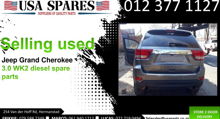 Jeep Grand Cherokee 3.0 WK2 2011-19 used spare parts for sale