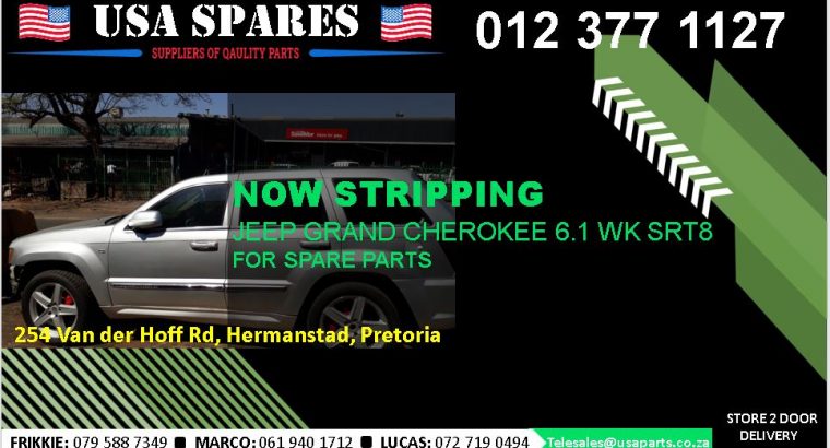 Jeep Grand Cherokee 6.1 WK 2005-10 stripping for used spares