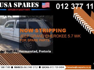 Jeep Grand Cherokee 5.7 WK 2005-10 stripping for used spares