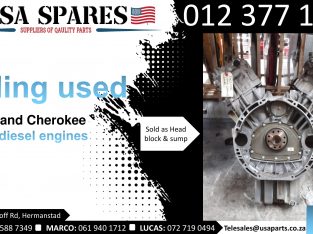 Jeep Grand Cherokee 3.0 WK diesel 2005-10 used engines for sale