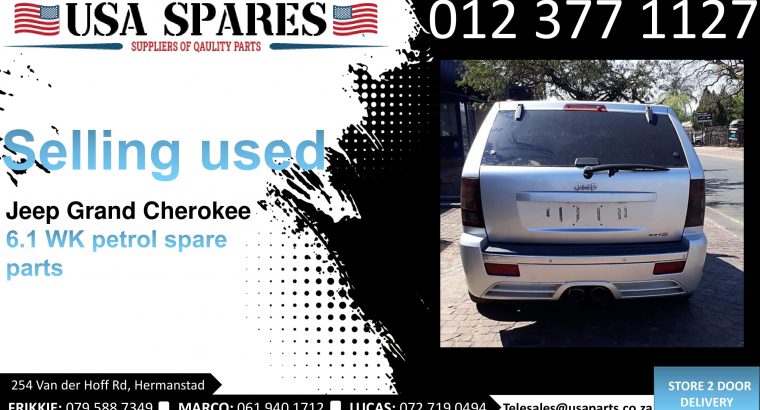 Jeep Grand Cherokee 6.1 WK 2005-10 used spare parts for sale