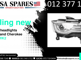 Jeep Grand Cherokee 3.0/3.6 WK2 2014-19 headlights for sale