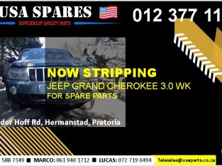 Jeep Grand Cherokee 3.0 WK 2005-10 stripping for used spares