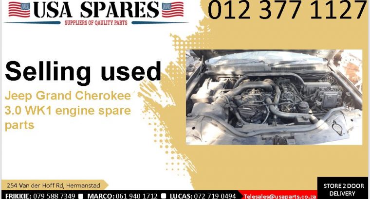 Jeep Grand Cherokee 3.0 WK 2005-10 used engine spare parts