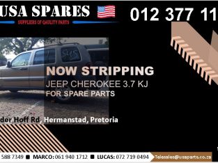 Jeep Cherokee 3.7 KJ 2002-07 stripping for used spares