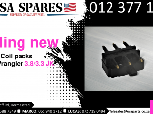 Jeep Wrangler 3.8 JK 1999-18 coil pack/ignition coil plug