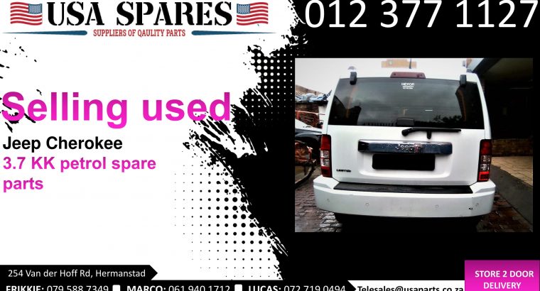 Jeep Cherokee 3.7 KK 2008-13 used spare parts for sale