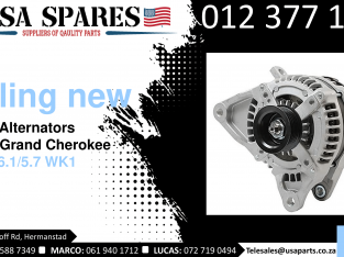 Jeep Grand Cherokee 5.7/6.1 WK 2005-10 alternators for sale