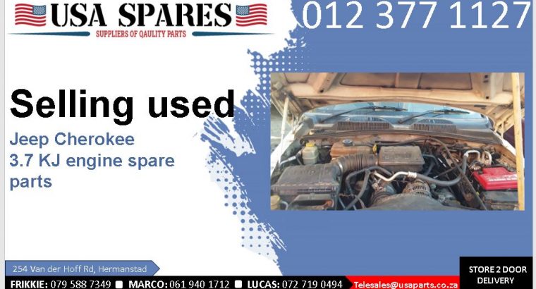 Jeep Cherokee 3.7 KJ 2002-07 used engine spare parts for sale