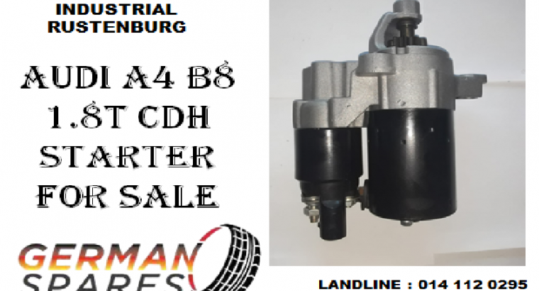 Audi A4 B8 1.8 TFSI 2014 Used Spares & Parts