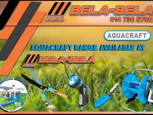 Get your garden green and ready with the AquaCraft Range!