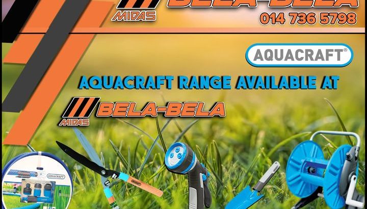 Get your garden green and ready with the AquaCraft Range!