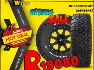 BF Goodrich 265/65R17 ONLY R19 080 per set!