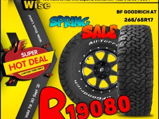 BF Goodrich 265/65R17 ONLY R19 080 per set!