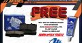 Buy any ATE Brake Pads this weekend and get this awesome FREEBIE!