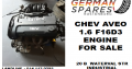 Chev Aveo 1.6 F16D3 Engine for sale