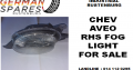 Chev Aveo RHS fog light for sale