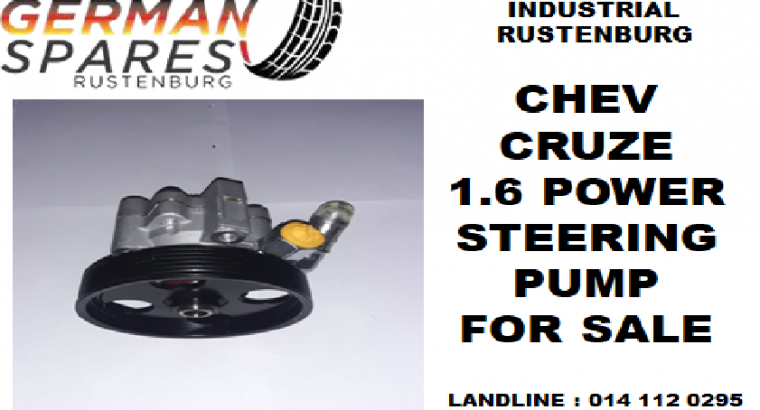 Chev Cruze 1.6 power steering pump for sale