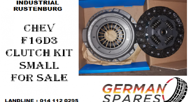 Chev F16D3 clutch kit small for sale