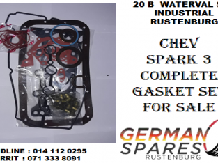 Chev Spark 3 complete gasket set for sale