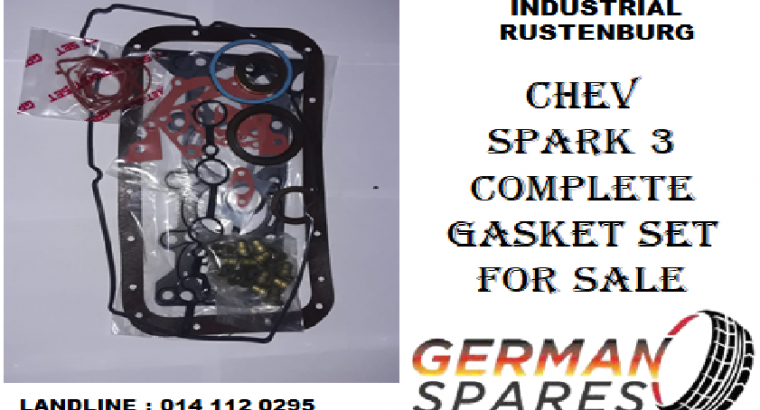 Chev Spark 3 complete gasket set for sale