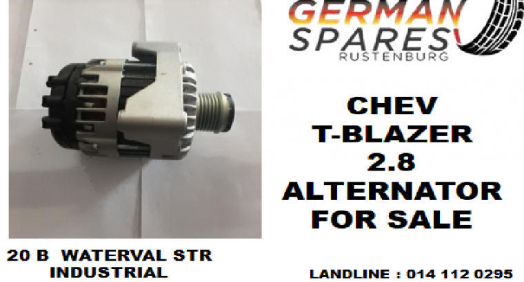 Chev t-blazer 2.8 alternator for sale
