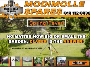 No matter how big or small the garden, Claber is the Answer!
