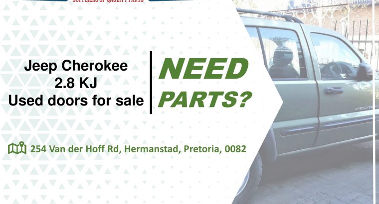 Jeep Cherokee 2.8 KJ 2002-07 used doors for sale