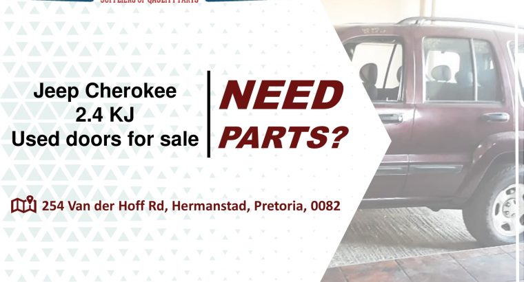 Jeep Cherokee 2.4 KJ 2002-07 used doors for sale