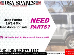 Jeep Patriot 2.0/2.4 MK 2007-17 used doors for sale
