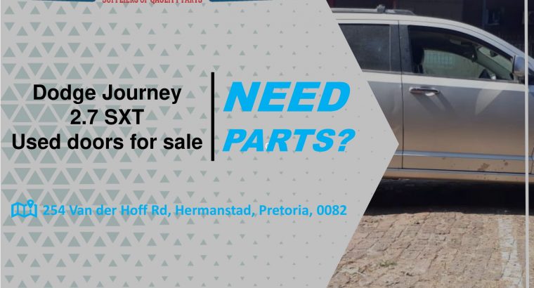 Dodge Journey 2.7 SXT 2007-19 used doors for sale
